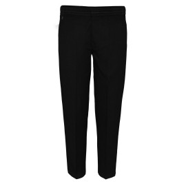 Fully Elasticated Black Label Trousers (Slim Fit)