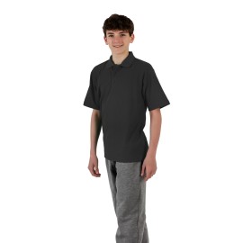 Phoenix Airtex Polo Shirts - Black