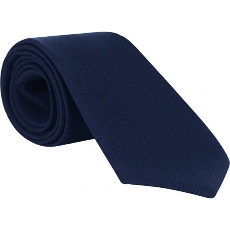 Plain Youths Ties - Per 12 - Navy